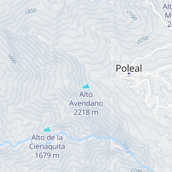 Map of Alto Avendano