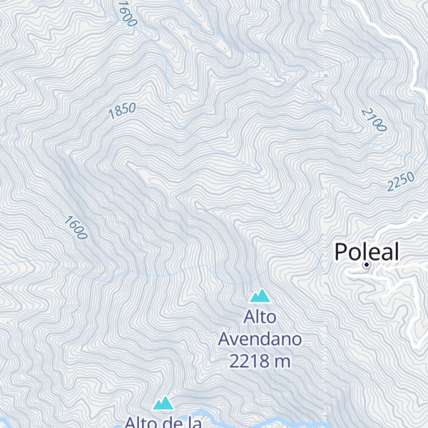 Map of Alto El Cuervo