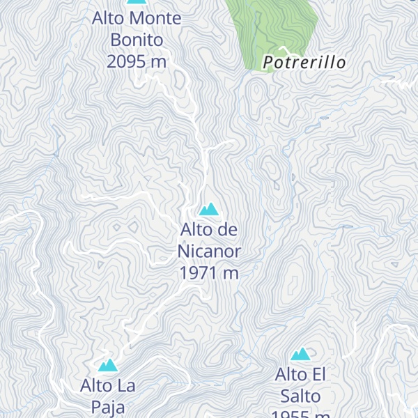 Map of Alto de Nicanor