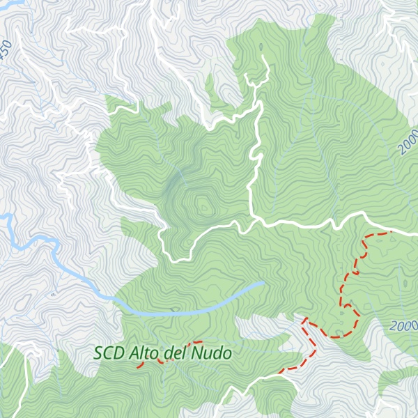 Map of Alto del Chuzo