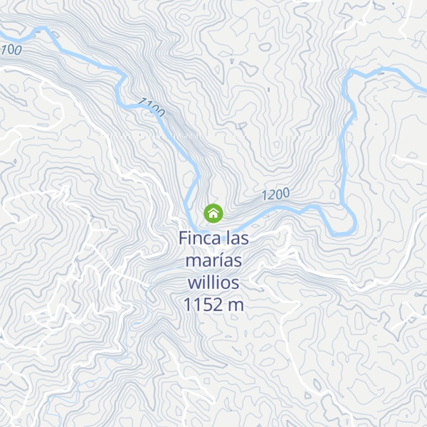 Map of Finca las marías willios