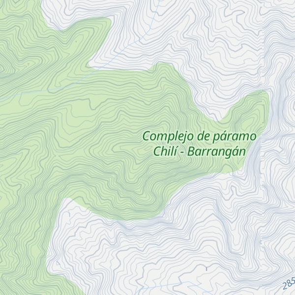 Map of Alto La Camelia