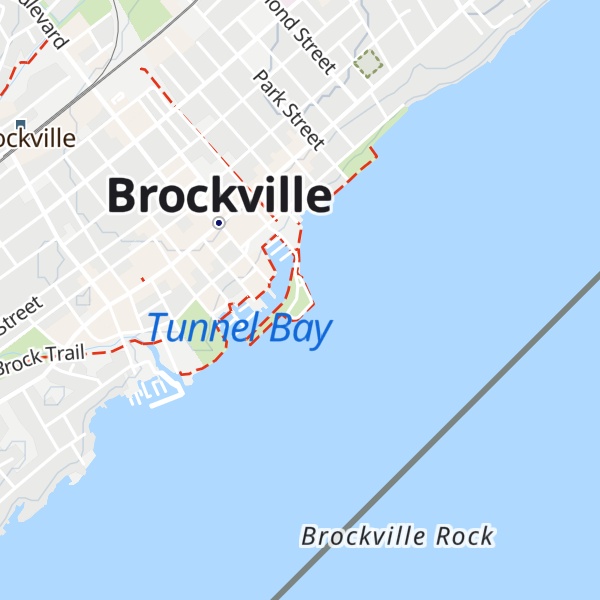 Map of Blockhouse Island