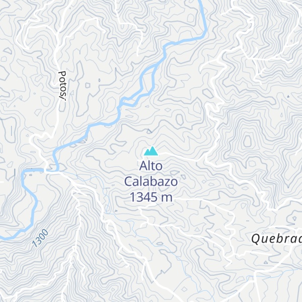 Map of Alto Calabazo