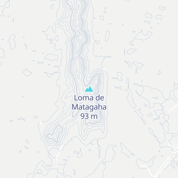 Map of Loma de Matagaha