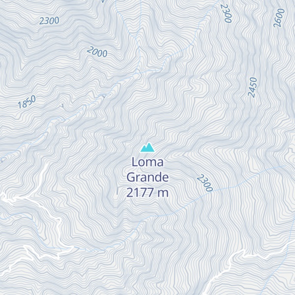 Map of Loma Grande