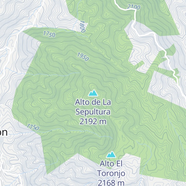 Map of Alto de La Sepultura