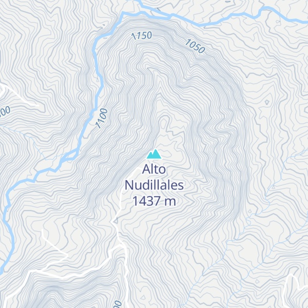 Map of Alto Nudillales