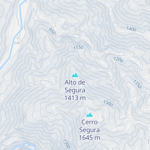 Map of Alto de Segura