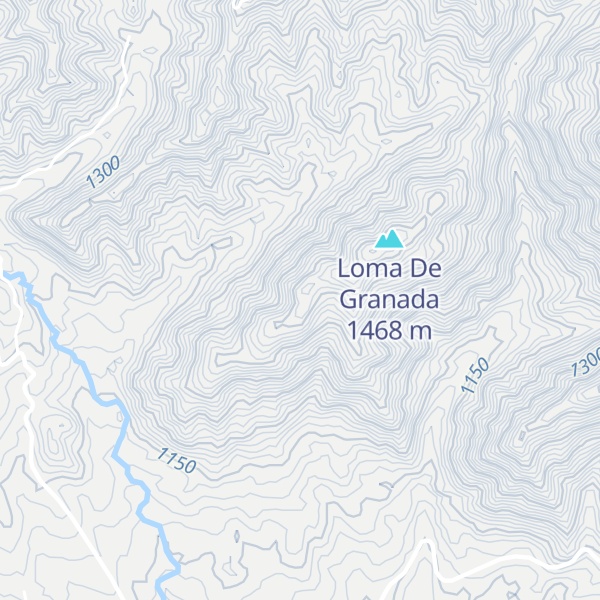 Map of Loma de Garvanzal
