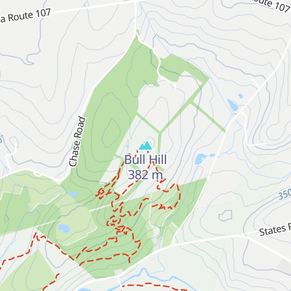 Map of Bull Hill