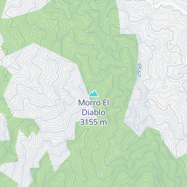 Map of Morro El Diablo