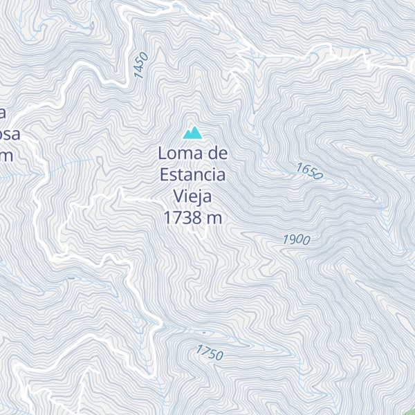 Map of Cuchilla El Encanto