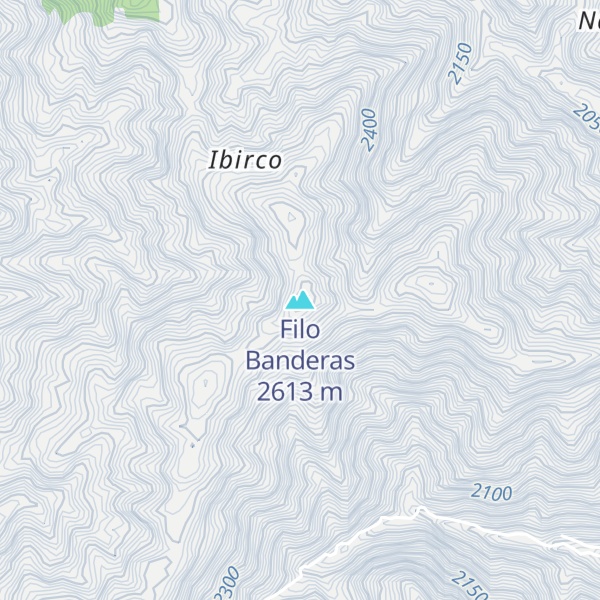 Map of Filo Banderas