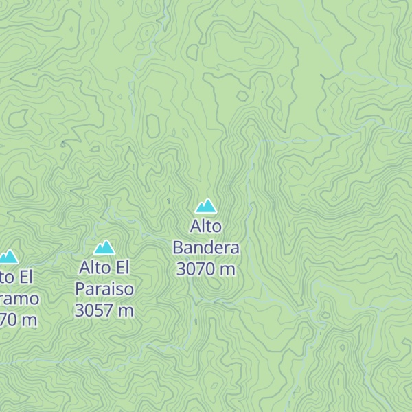 Map of Alto Bandera
