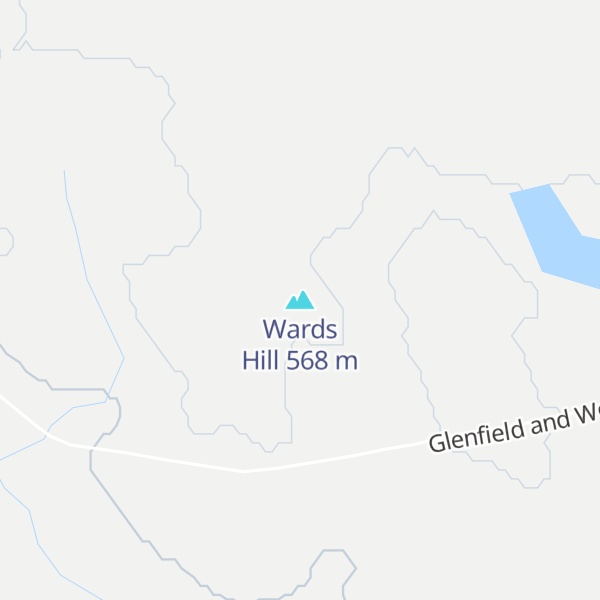 Map of Wards Hill