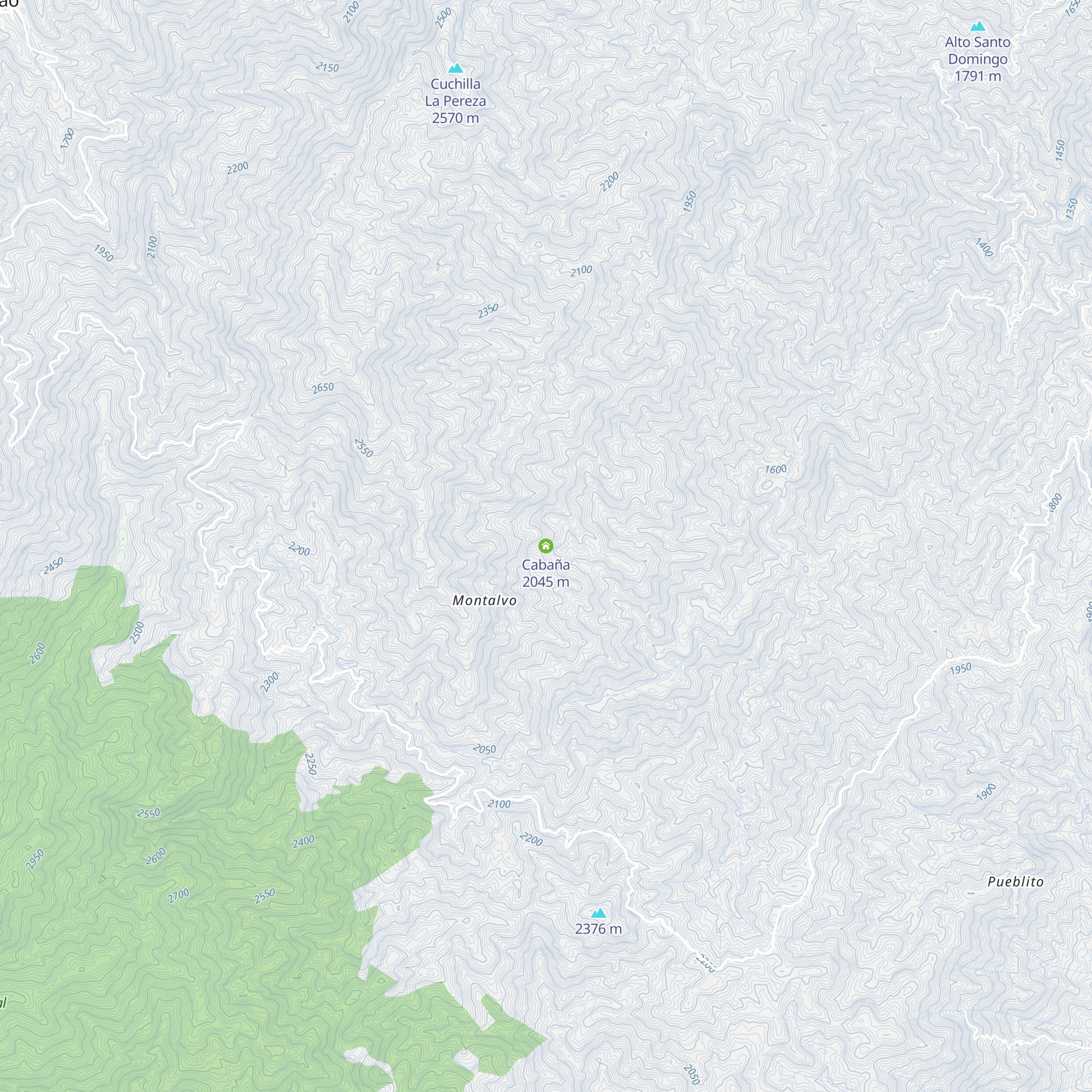 Cabaña map