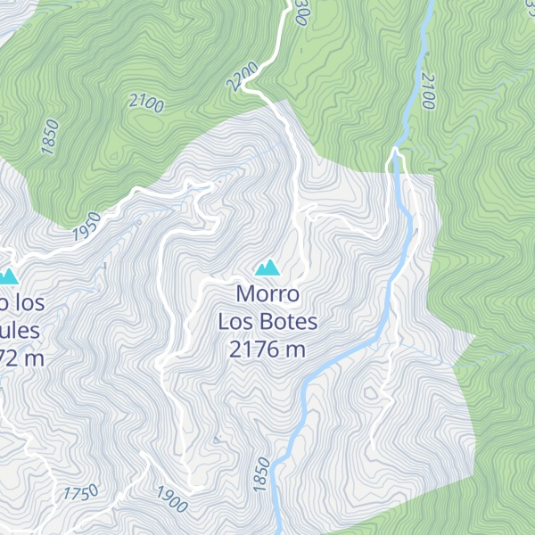 Map of Morro Los Botes