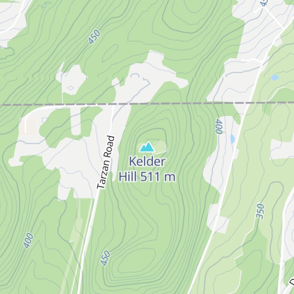 Map of Kelder Hill