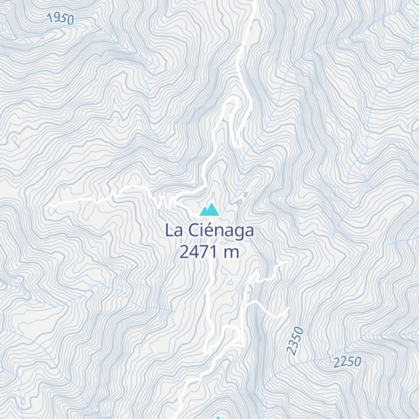 Map of La Ciénaga