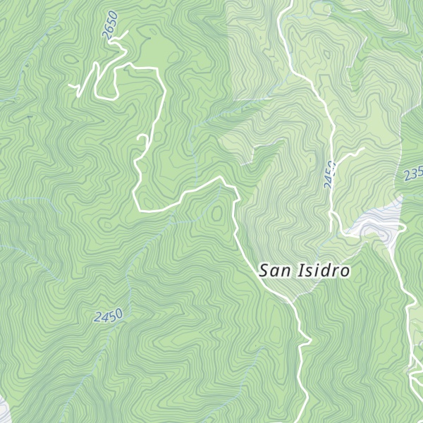 Map of Alto La Humadera