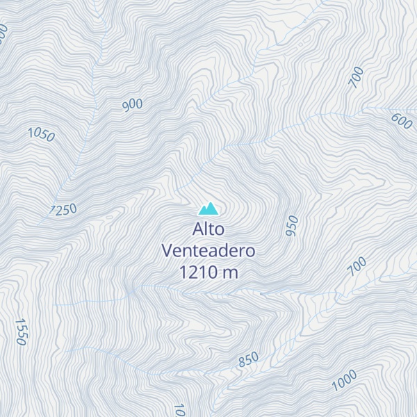 Map of Alto Venteadero