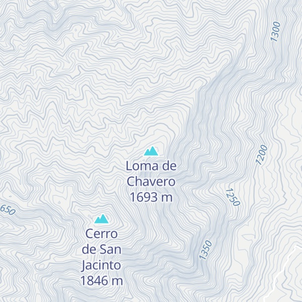 Map of Loma de Chavero