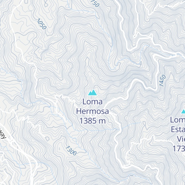 Map of Loma Hermosa