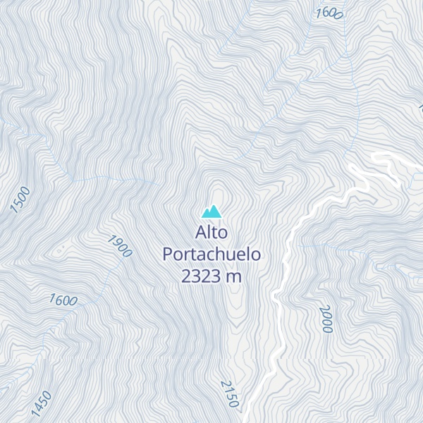 Map of Alto Portachuelo