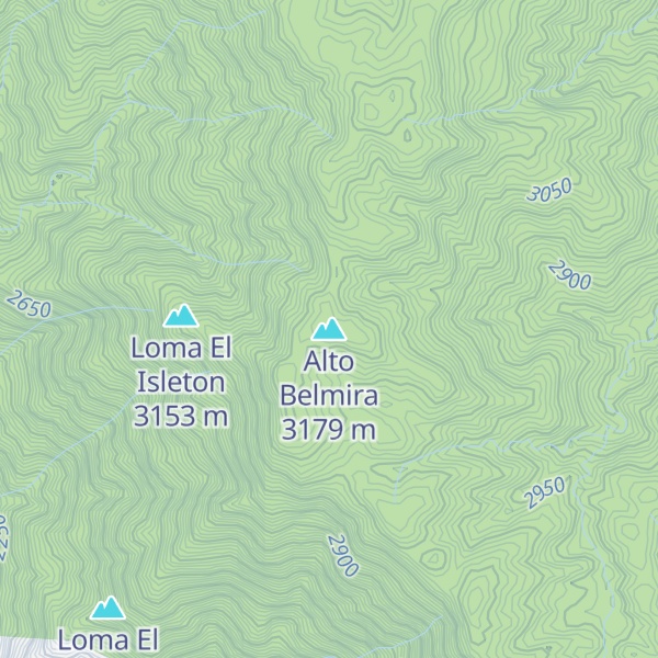 Map of Alto Belmira