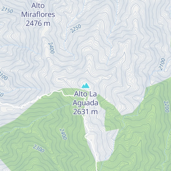 Map of Alto La Aguada