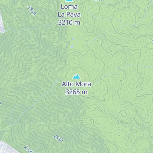 Map of Alto Mora