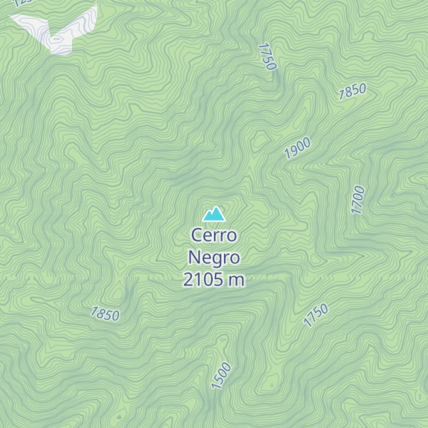 Map of Cerro Negro