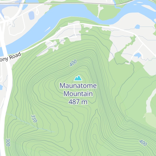 Map of Maunatome Mountain
