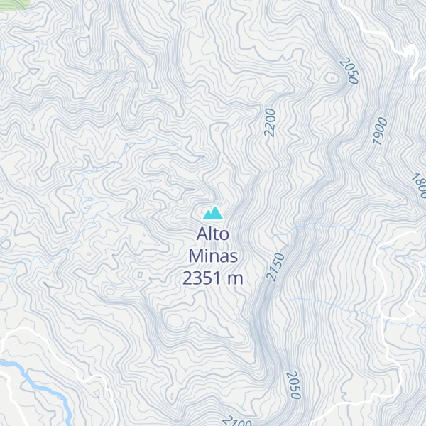 Map of Alto Minas