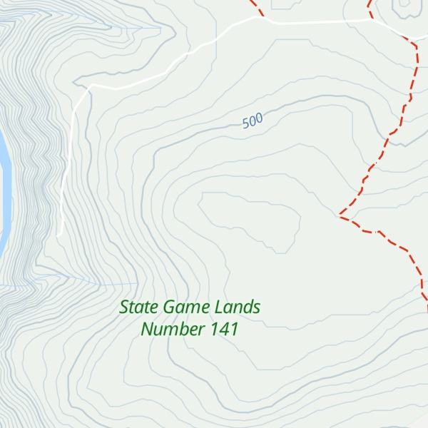 Map of Scrub Mountain