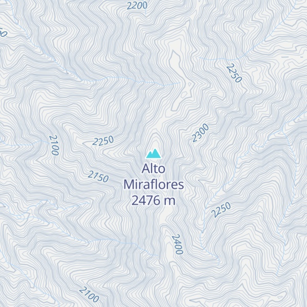 Map of Alto Miraflores