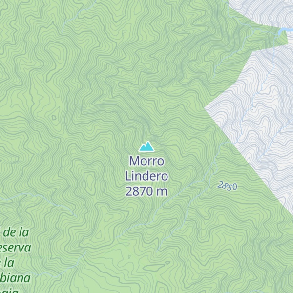 Map of Morro Lindero