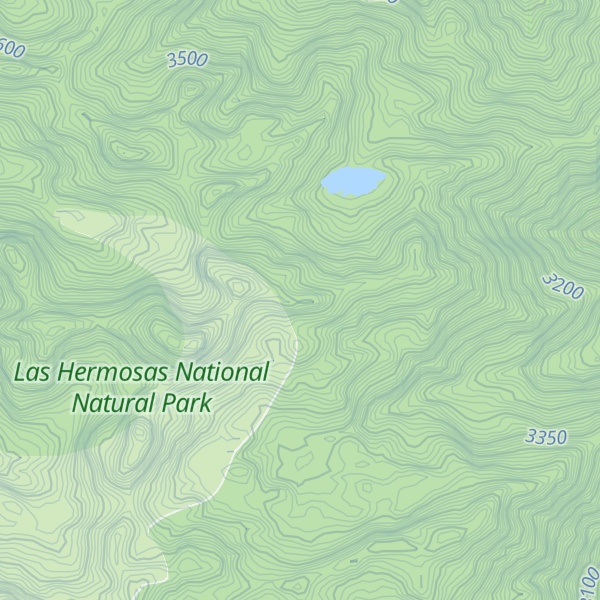 Map of Cuchilla Tequendama