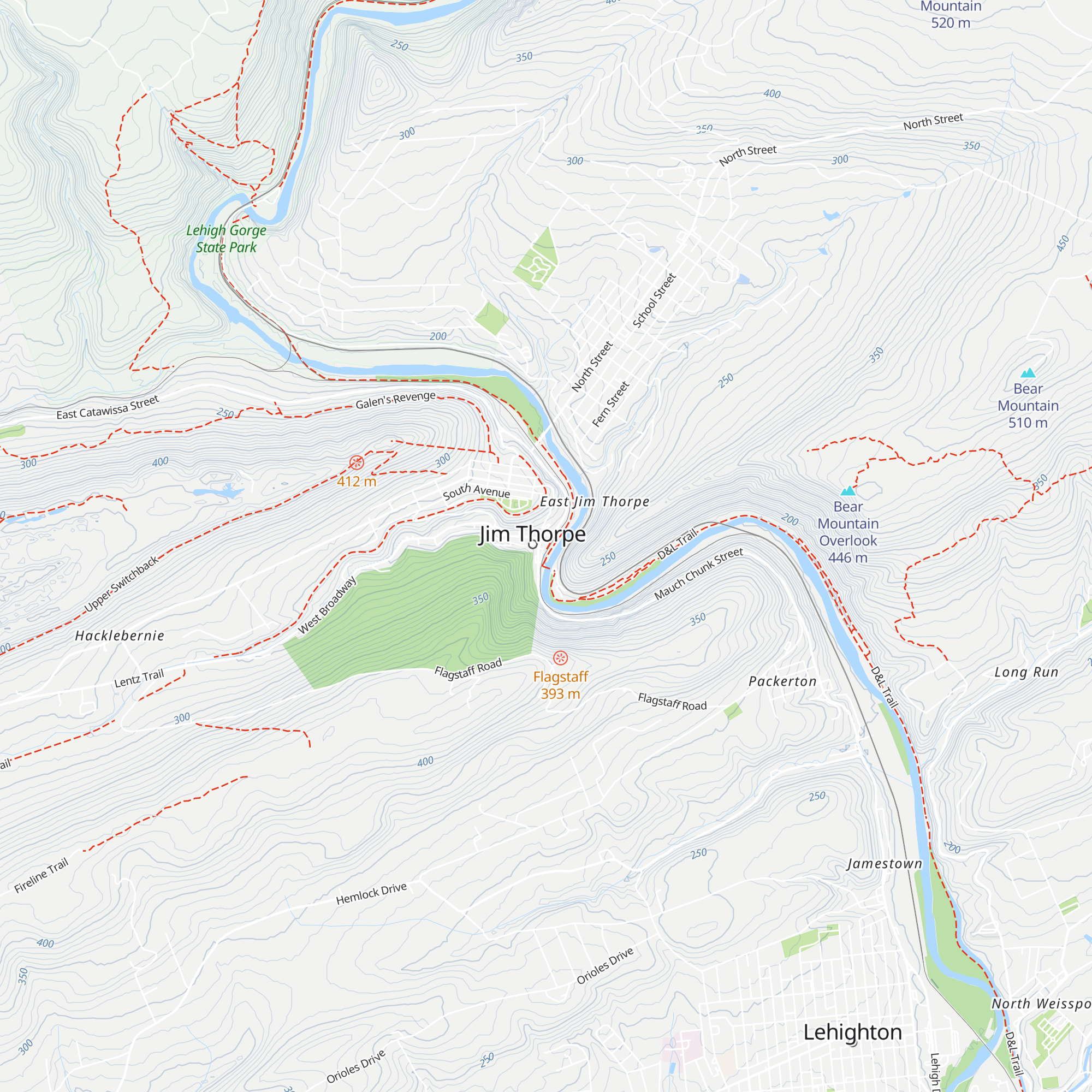 Pocono Mountains Visitors Bureau map