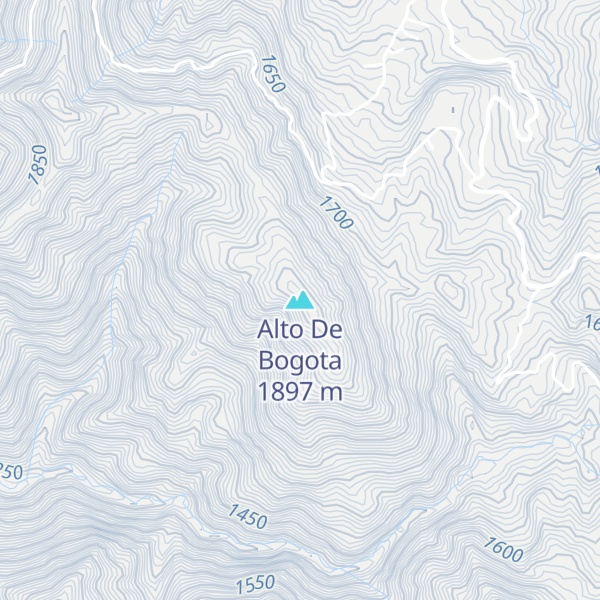 Map of Alto De Bogota