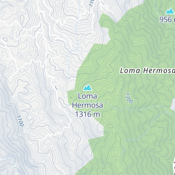 Map of Loma Hermosa
