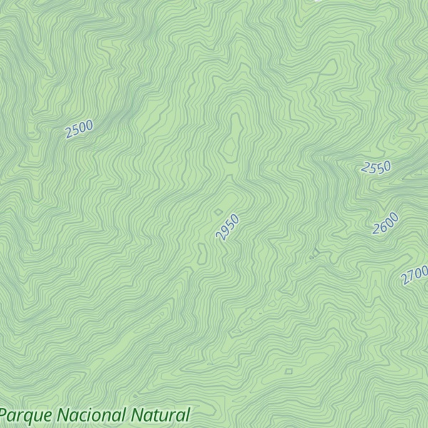 Map of Cuchilla La Pereza