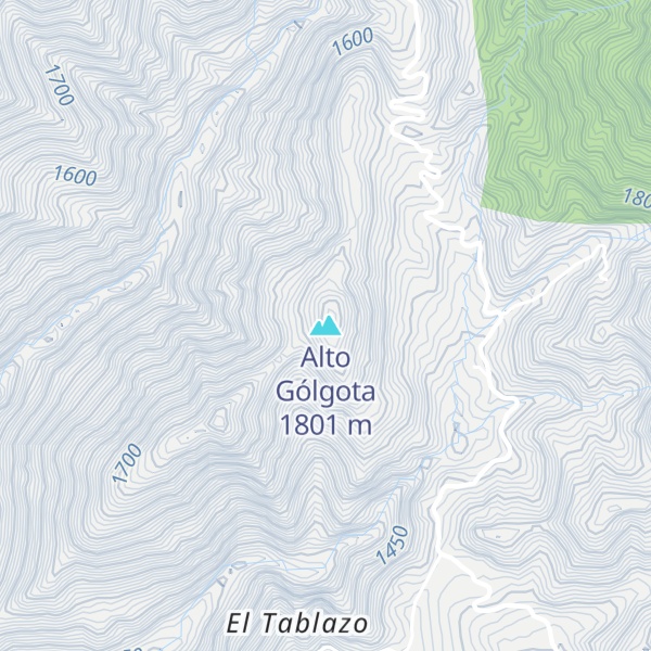 Map of Alto Gólgota