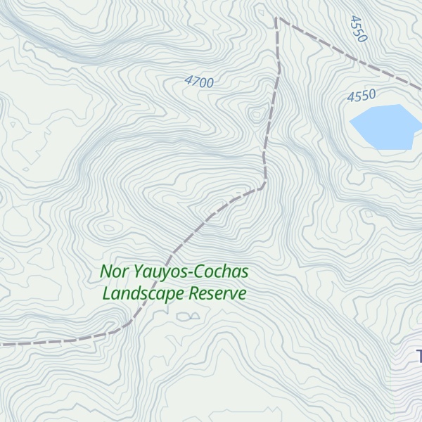 Map of Cerro Paucara