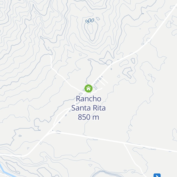 Map of Rancho Santa Rita