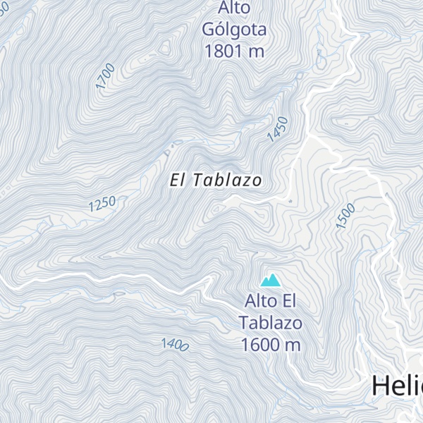 Map of Alto Simula