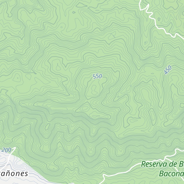 Map of Alto del Escandel
