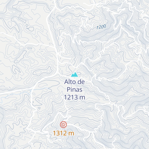 Map of Alto de Pinas