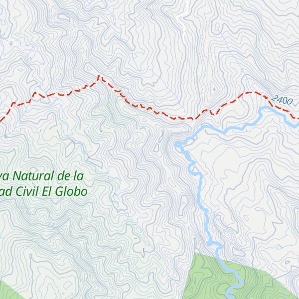Map of Alto La Venada